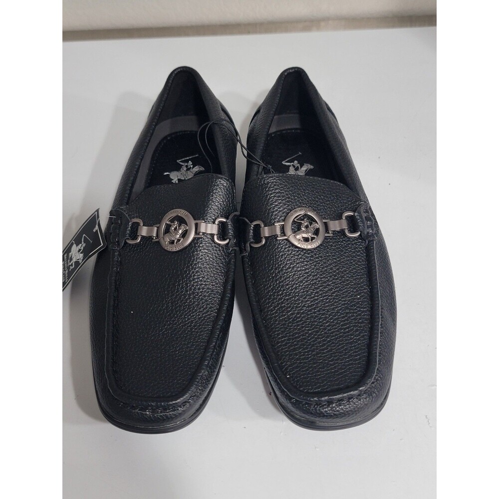 Beverly Hills Polo Club Men's Loafers Size 8 Black NWT No Box